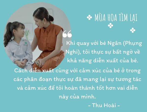 Bé Ngân Mùa Hoa Tìm Lại tiết lộ cảnh quay đặc biệt, đạo diễn phải ôm động viên-3