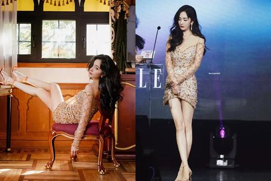 Dương Mịch gây sốt với đôi chân 'phát sáng' cùng tỷ lệ cơ thể hoàn hảo