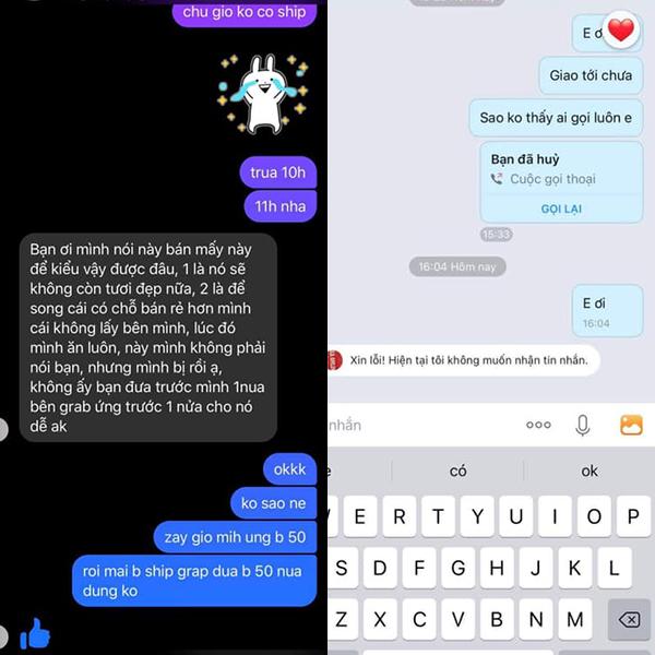 Đặt mua rau củ online mùa dịch Covid-19, cô gái trẻ ở Sài Gòn bị lừa 1,4 triệu đồng-4