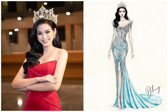 Ngắm 5 thiết kế váy dạ hội sẽ được Đỗ Thị Hà diện tại Miss World 2021