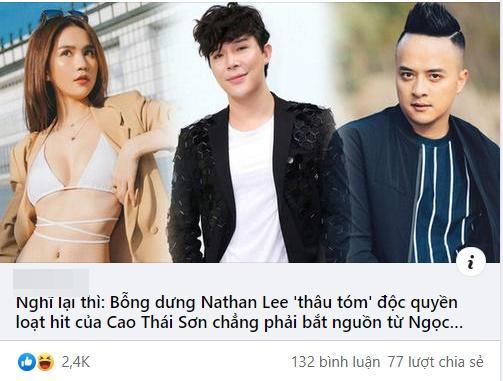 Cao Thái Sơn chửi mỗi 1 câu, Nathan Lee và dân mạng... giật mình-5