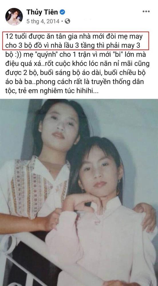 Thủy Tiên khoe 12 tuổi có nhà 3 tầng nhưng lên truyền hình kể tuổi thơ nghèo khó-2