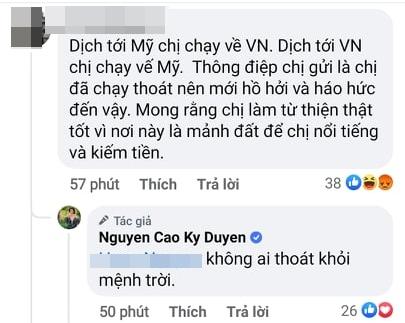 MC Nguyễn Cao Kỳ Duyên bị khán giả mắng giỏi trốn Covid-19-3