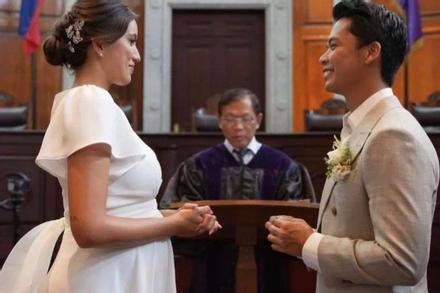 Hoa hậu Hoàn vũ Philippines kết hôn với Thống đốc trẻ có gia thế khủng