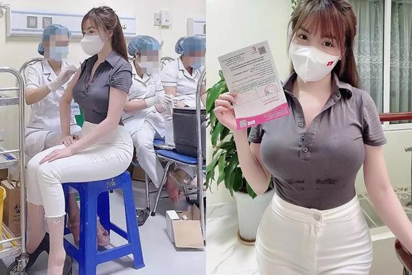 Âu Hà My tiết lộ sức khỏe sau tiêm vaccine, có người đặc biệt chăm sóc-1