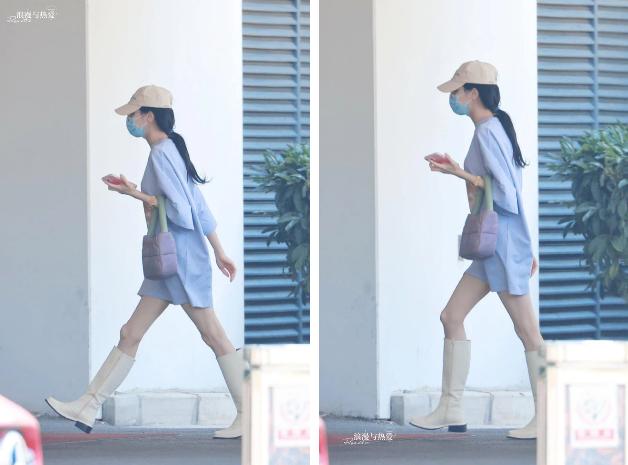 Chân dài hơn 1m, Địch Lệ Nhiệt Ba hiếm khi diện váy ngắn bởi lý do xót xa-3