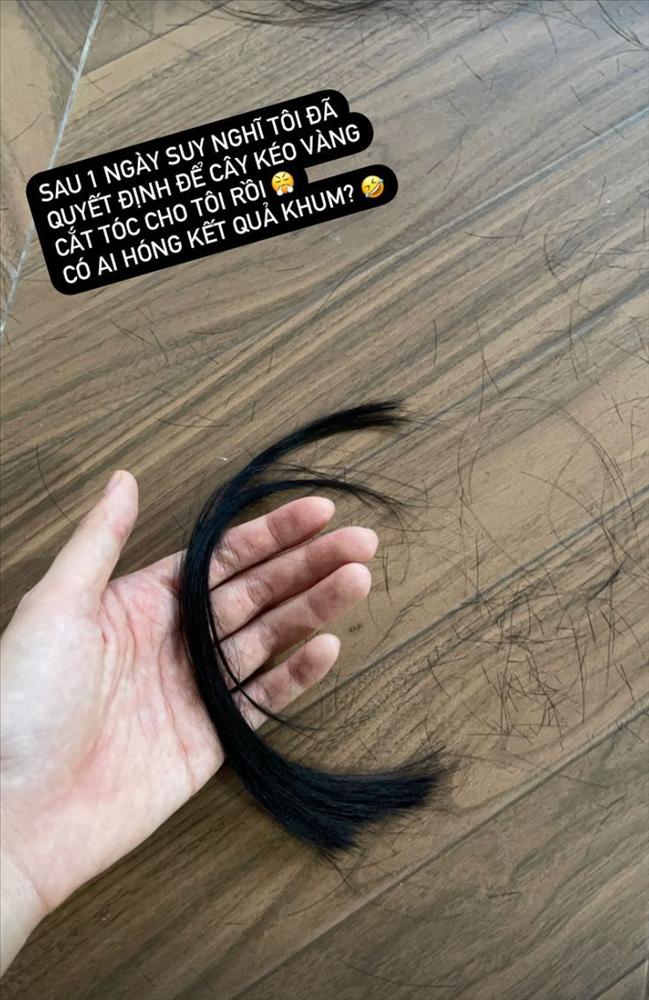Kỳ Duyên nhờ Minh Triệu cắt tóc, lộ bằng chứng sống chung?-4