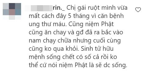 Angela Phương Trinh chia sẻ cách trị ung thư bằng niệm Phật-6