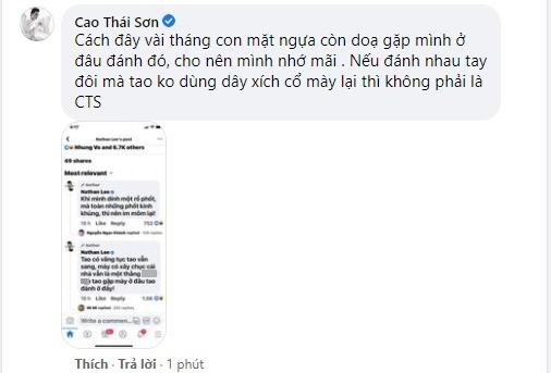 Cao Thái Sơn tuyên bố dùng dây xích cổ Nathan Lee-4