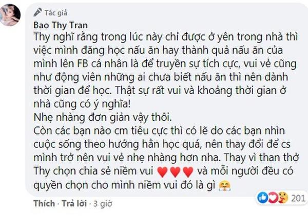 Bảo Thy nuốt không trôi tô bún bò vì: Nhiều người đang bon chen từng hộp cơm-4
