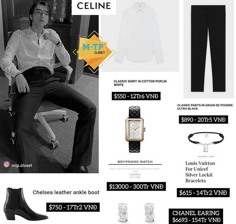 Xài đồ hiệu xịn như Sơn Tùng: Áo sơ mi không cái nào dưới 10 triệu đồng-4