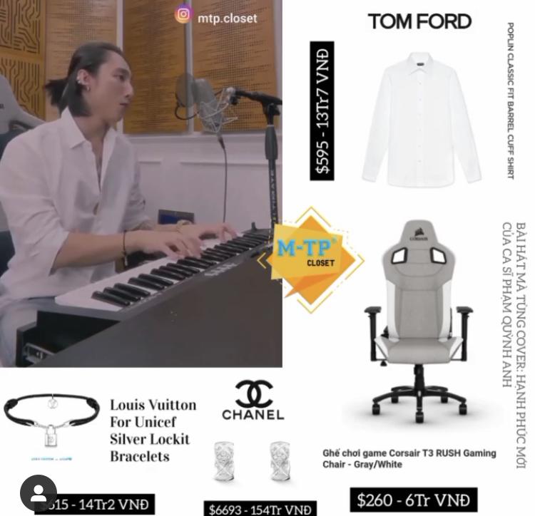 Xài đồ hiệu xịn như Sơn Tùng: Áo sơ mi không cái nào dưới 10 triệu đồng-1