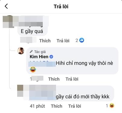Kim Hiền bị nhắc nhở quá gầy gò-6