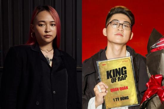 Kimmese ẩn ý ICD 'hoang tưởng' khi nhận cúp Quán quân King Of Rap