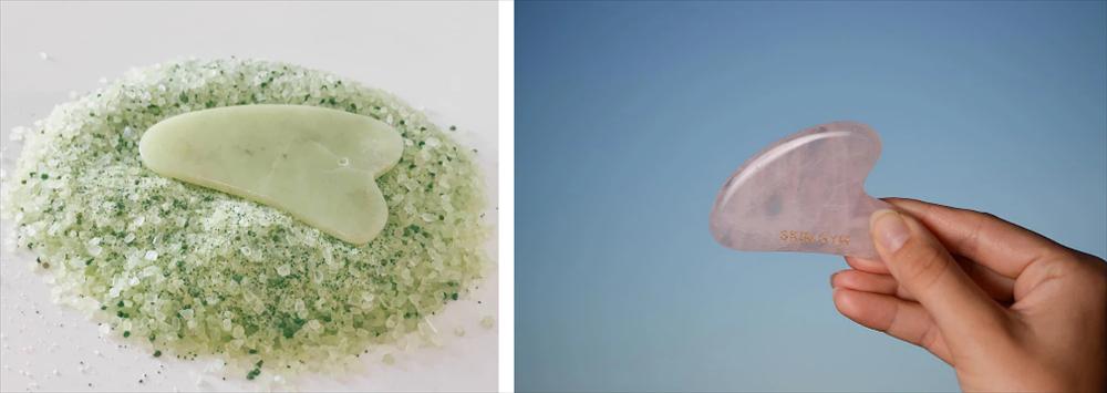 Hot rần rần dụng cụ vuốt mặt, căng da bằng đá từ cung đình Trung Hoa-3