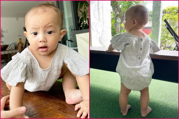 Hồ Ngọc Hà khoe trai út tập catwalk với cặp đùi to bằng chân mẹ-10