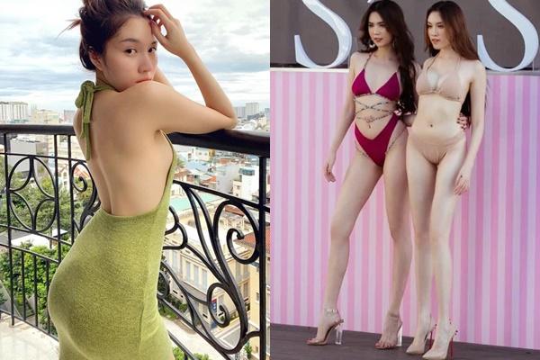 MC từng đọ sắc bất phân thắng bại với Ngọc Trinh lộ mặt mộc gây shock-7