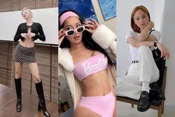 Tóc Tiên thả rông khiến fan toát mồ hôi - Chi Pu diện bikini hóa búp bê tại gia