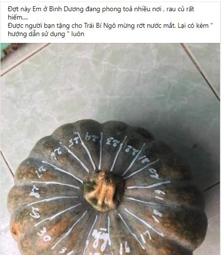 Được tặng bí ngô, thanh niên chia sẻ cách tiết kiệm ăn nguyên tháng-1