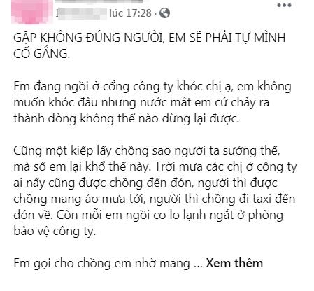 Mưa lớn vợ nhờ đến đón, chồng mải chơi game gắt gỏng có thế cũng gọi-1
