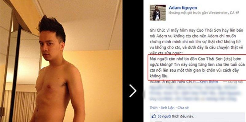 Cao Thái Sơn bị đào ảnh quá khứ đen nhẻm, vướng nghi vấn thẩm mỹ-6