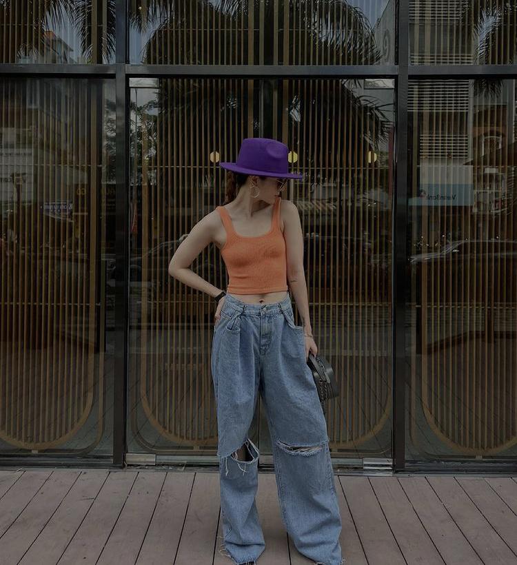 Phối trang phục sắc cam sang chảnh ngày hè như Hà Hồ, Ngô Thanh Vân-5