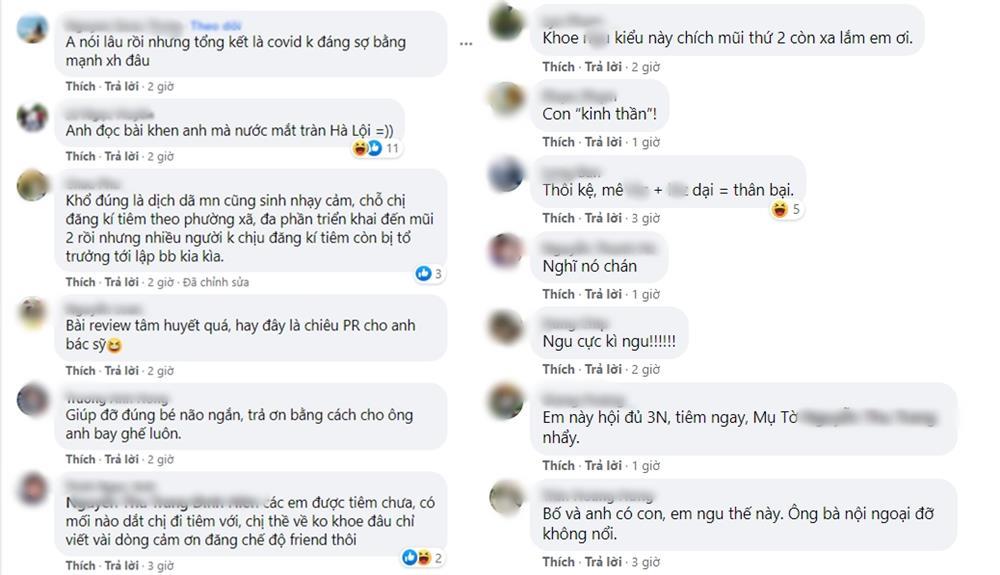 Thêm 1 cô gái khoe được ưu tiên tiêm vaccine Covid-19 nhờ người anh-2