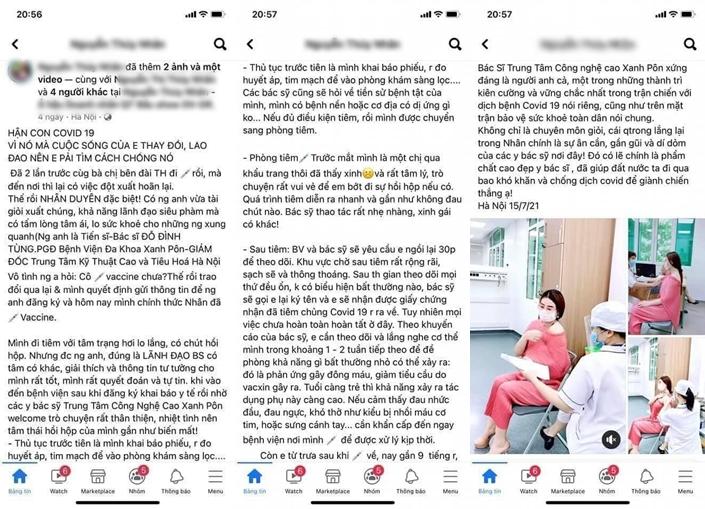 Thêm 1 cô gái khoe được ưu tiên tiêm vaccine Covid-19 nhờ người anh-1