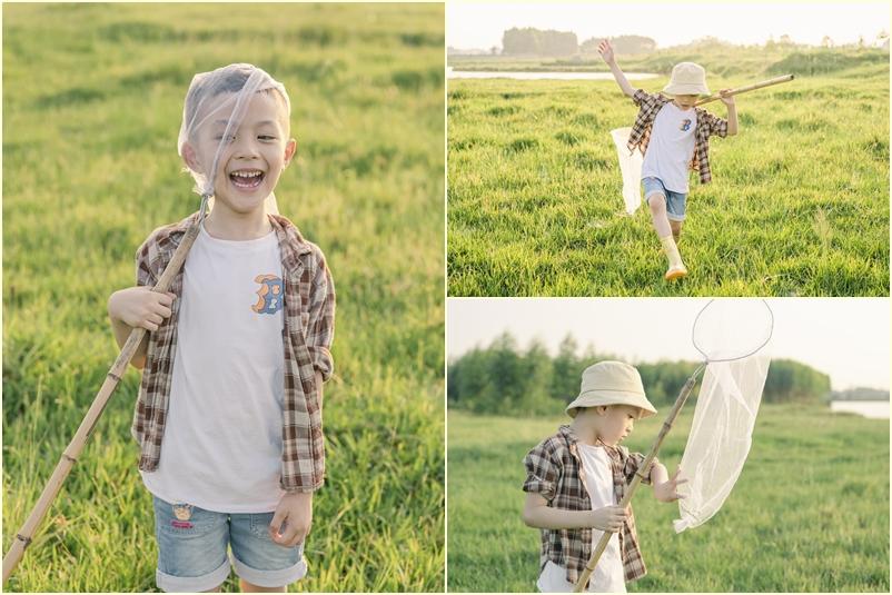 Ngắm loạt ảnh ấu thơ đẹp như sương mai của 3 bố con Sóc Nhím-5