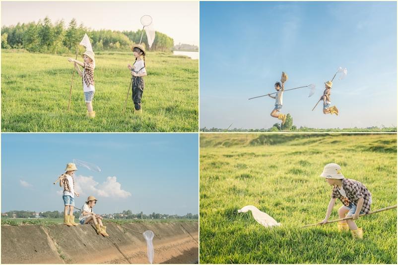 Tìm lại tuổi thơ qua loạt ảnh trong trẻo như sương mai