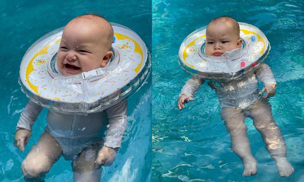 Con gái Hồ Ngọc Hà phản ứng cưng xỉu khi bị mẹ quay lén cảnh bung lụa-4