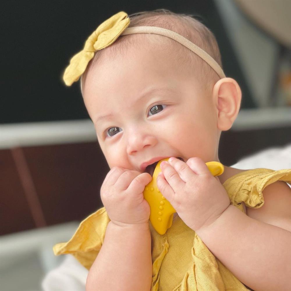 Tan chảy nụ cười hoa hậu của con gái Hồ Ngọc Hà-2