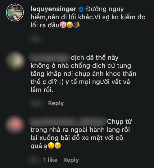 Lệ Quyên bị chỉ trích đang giãn cách mà chụp ảnh muôn nơi-3