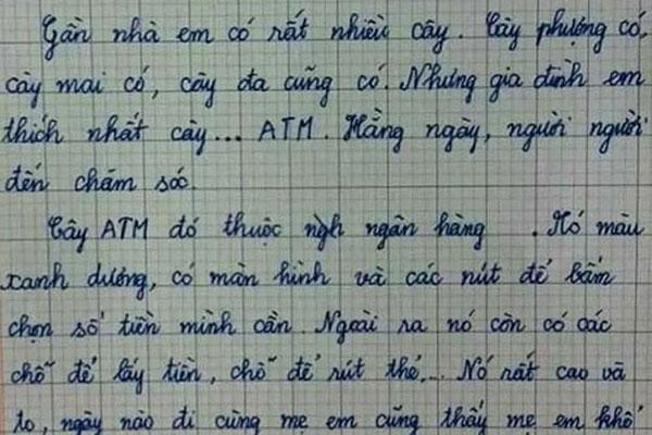 Nhóc tiểu học tả bố, người xem bật cười vì quá ly kì-2