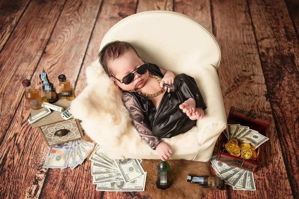 Quế Vân hô biến quý tử sơ sinh thành xã hội đen-2