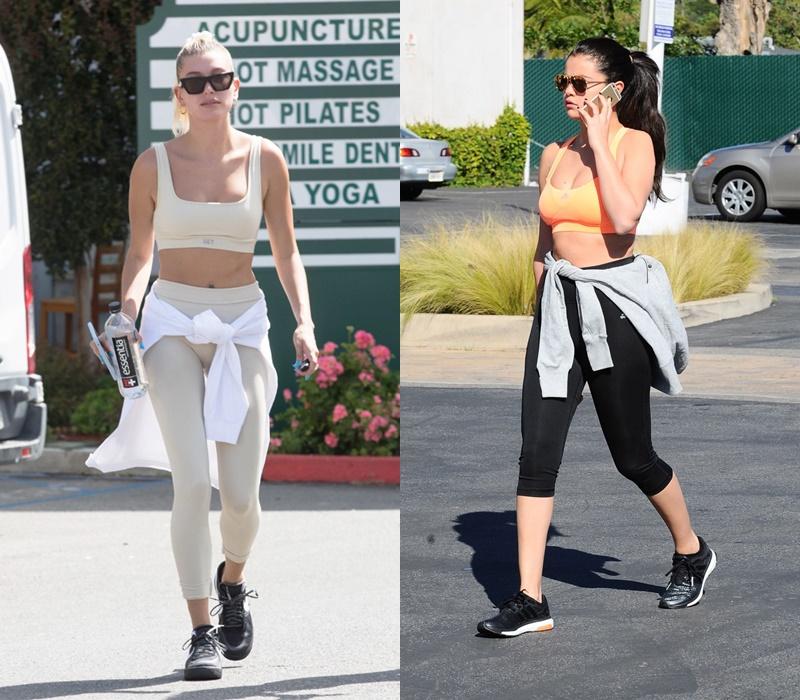 Gu yêu giống nhau, Hailey Bieber - Selena Gomez còn chung gu ăn mặc-9