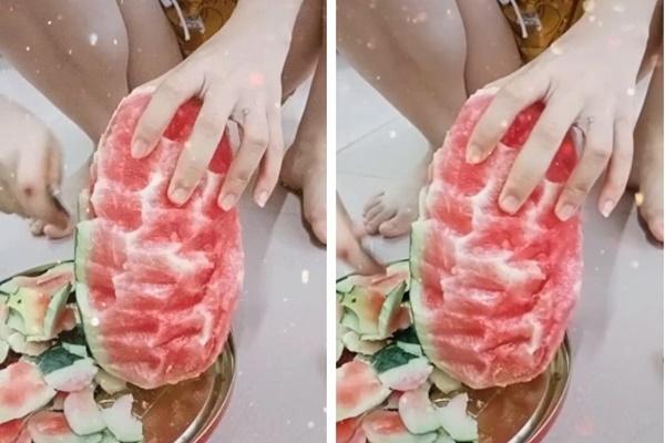 Rau củ biến thành hoa qua đôi tay tuyệt phẩm khéo léo-12