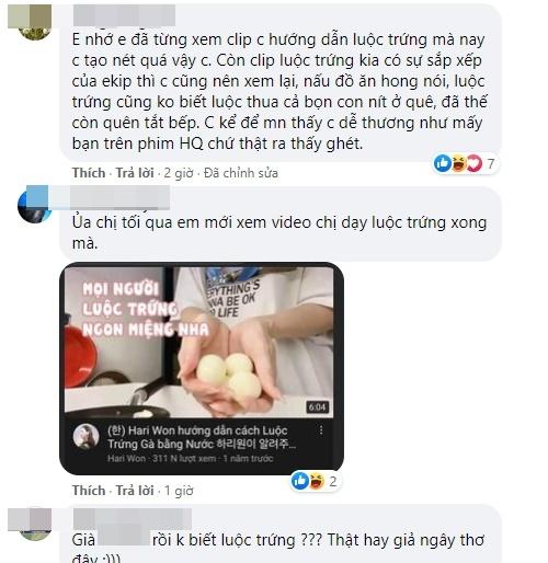 Hari Won luộc trứng có vấn đề gì mà dân mạng nói giả trân?-3