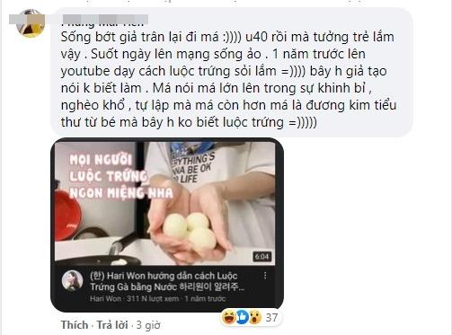 Hari Won luộc trứng có vấn đề gì mà dân mạng nói giả trân?-5