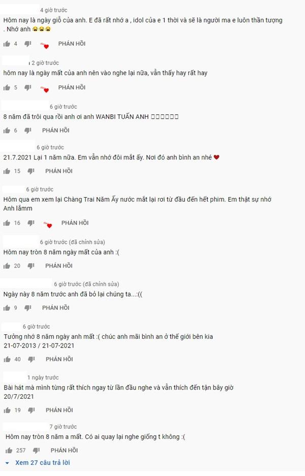 8 năm ngày mất Wanbi Tuấn Anh, khán giả để lại lời nhắn xúc động-2