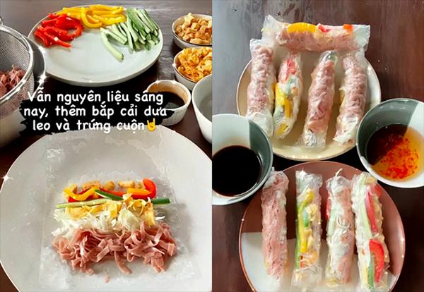 Mâm cơm chuẩn vị miền Nam nhà Tóc Tiên-9