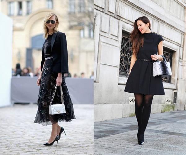 Cách phối đồ với trang phục đen, vừa sang chảnh vừa không lo lỗi mốt-2