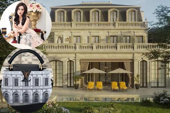 Đoàn Di Băng khoe nhà 400 tỷ chỉ giống chiếc túi xách