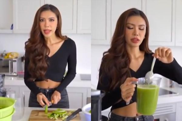 Bắt gặp Minh Tú đi siêu thị: Đen nhẻm, lép kẹp, siêu mẫu đây sao?-10