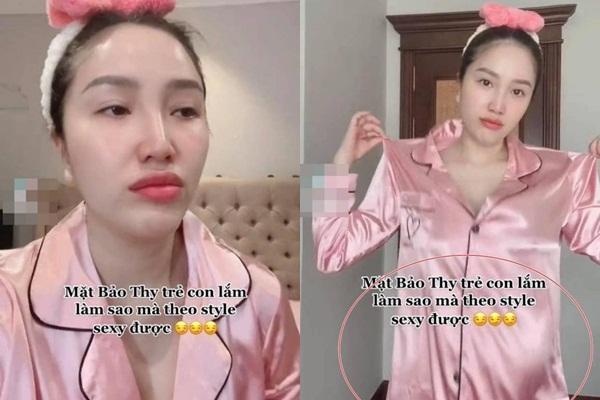 Bảo Thy cuối cùng đã chịu trả lời khi được hỏi chuyện mang thai-3