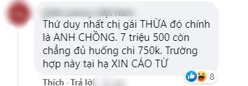 Chồng đưa 750k đòi vợ nấu ăn nửa tháng: Mua nịt mà nhai được lâu lắm-3