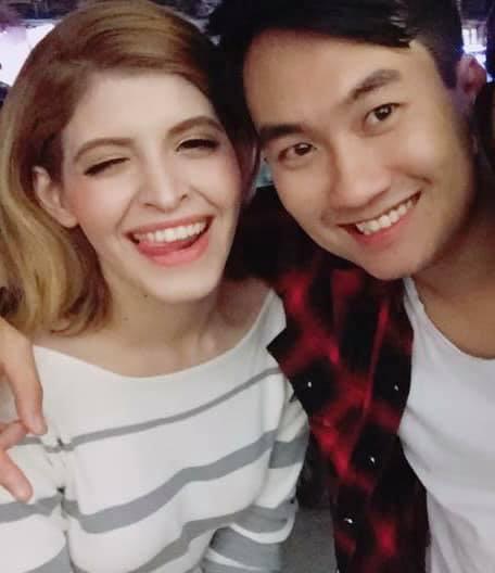 Andrea Aybar bị xóc xiểm khi đăng ảnh Phạm Anh Tuấn ngủ trên đùi-4