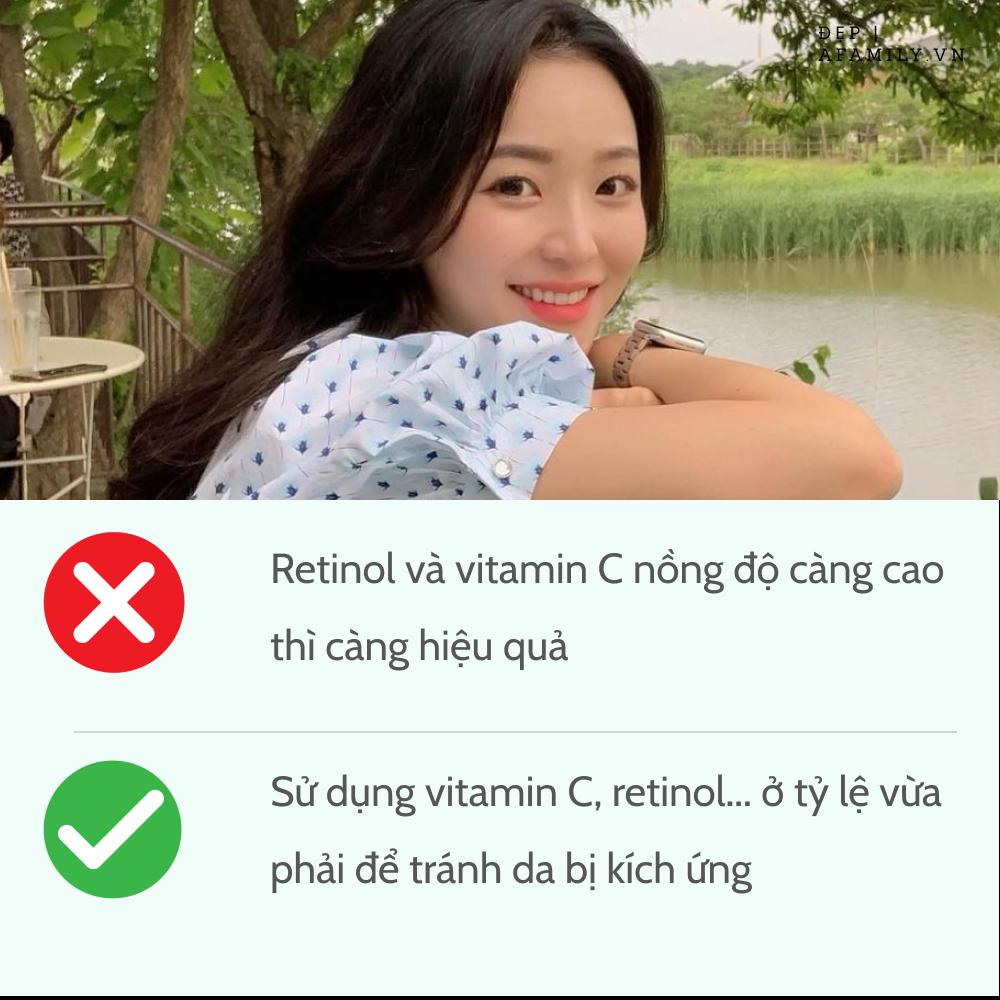 5 sai lầm khi sử dụng retinol và vitamin C khiến da sạm nám và lão hóa-3