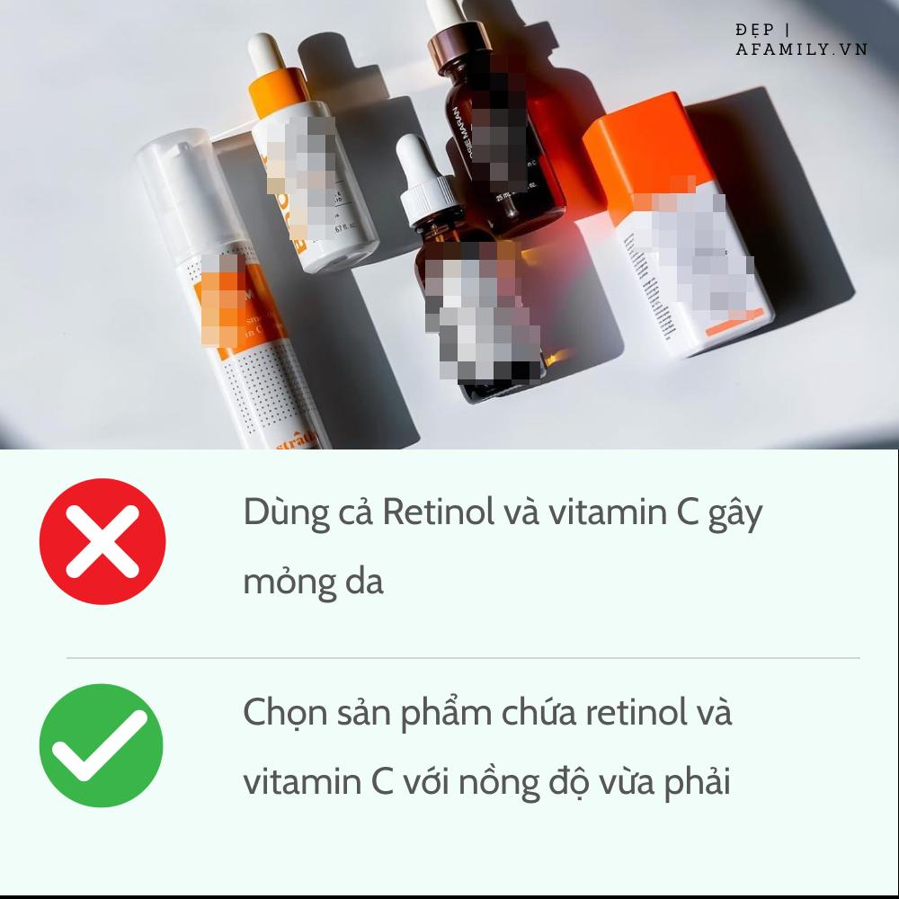 5 sai lầm khi sử dụng retinol và vitamin C khiến da sạm nám và lão hóa-4