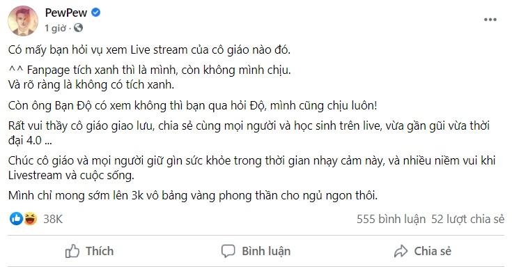 Bị soi cắm rễ xem clip cô giáo Thu, PewPew lên tút căng đét-5